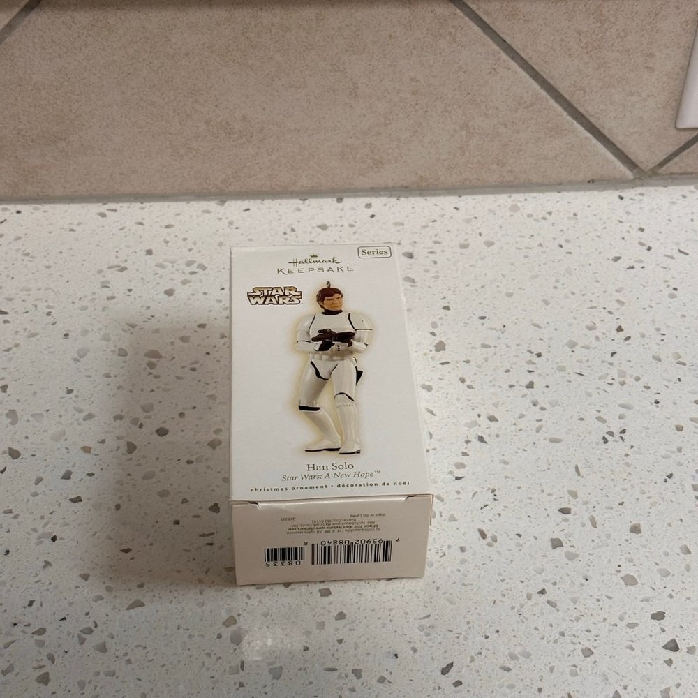 NIB Hallmark Keepsake Star Wars Series Han Solo 2009